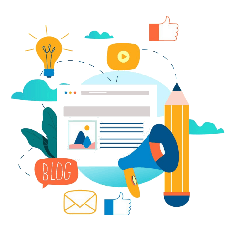 Symboler runt ett dokument